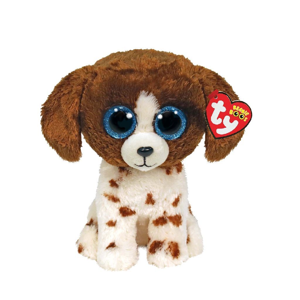 Ty Beanie Boos Knuffel Hond Muddles 24 Cm