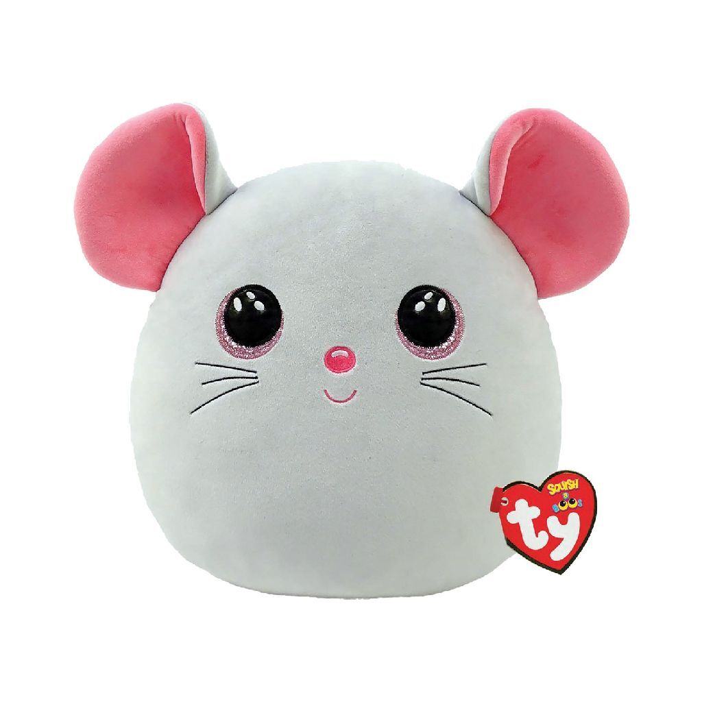 Ty Squish A Boos Knuffelkussen Muis Catnip 20 Cm