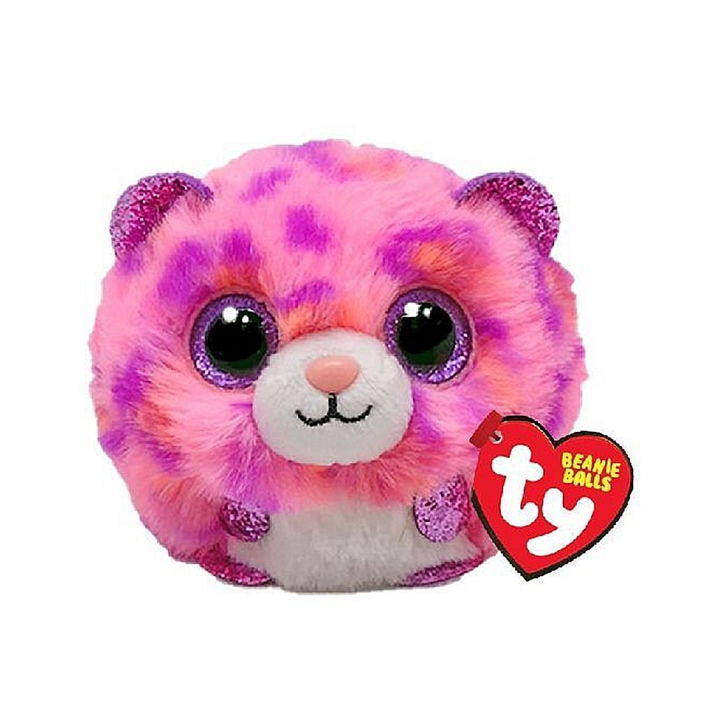 Ty Beanie Balls Knuffel Luipaard Topaz 10 Cm