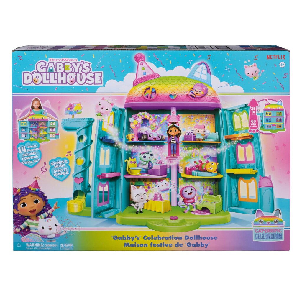 Gabby's Dollhouse Gabby'S Dollhouse Celebration Poppenhuis