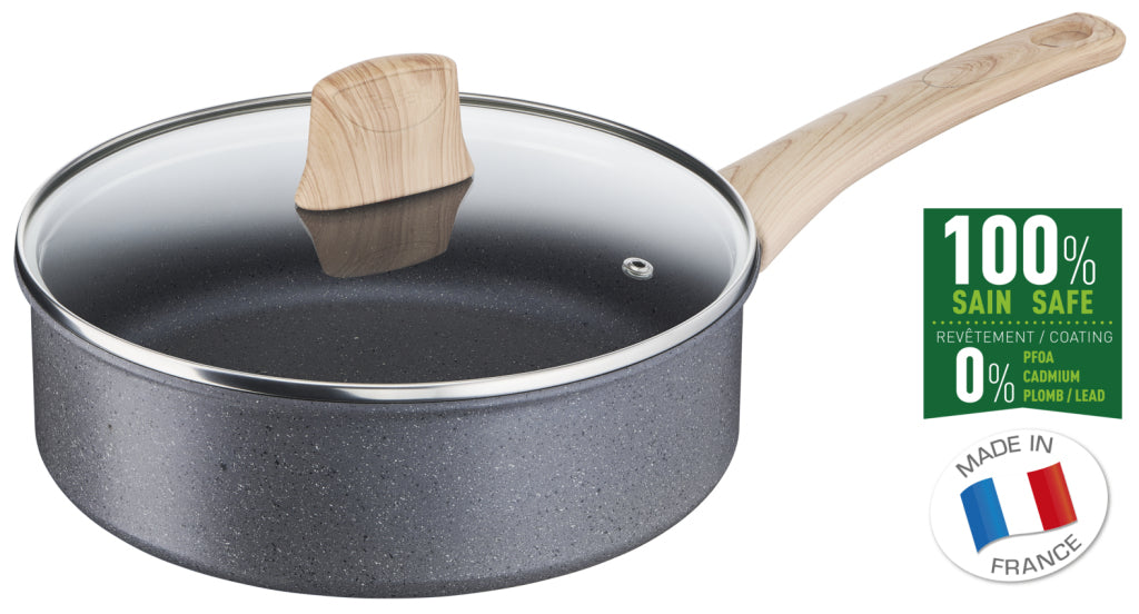 Tefal Kookgerei Tefal Natural Force Hapjespan Ø 24 Cm Met Deksel