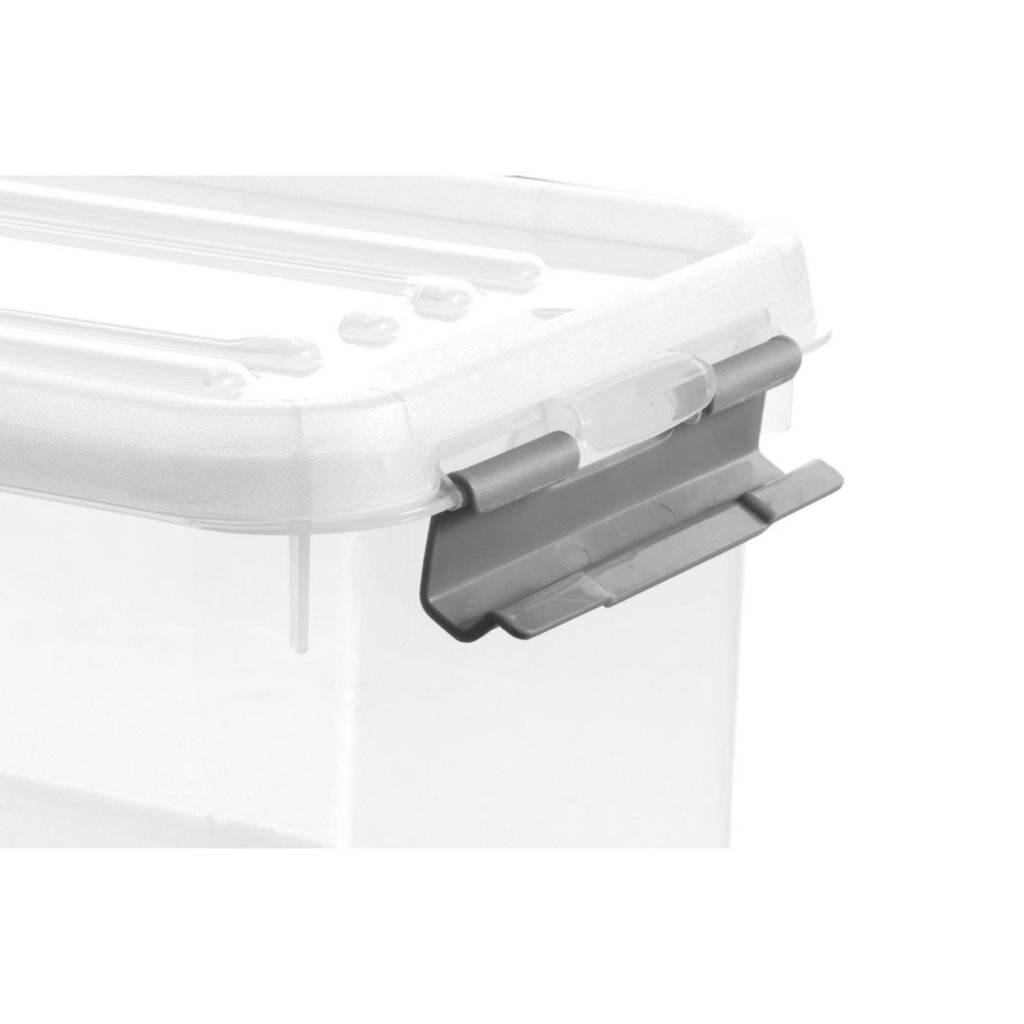 Curver Handy+ Opbergboxen 3X35L Transparant/Grijs