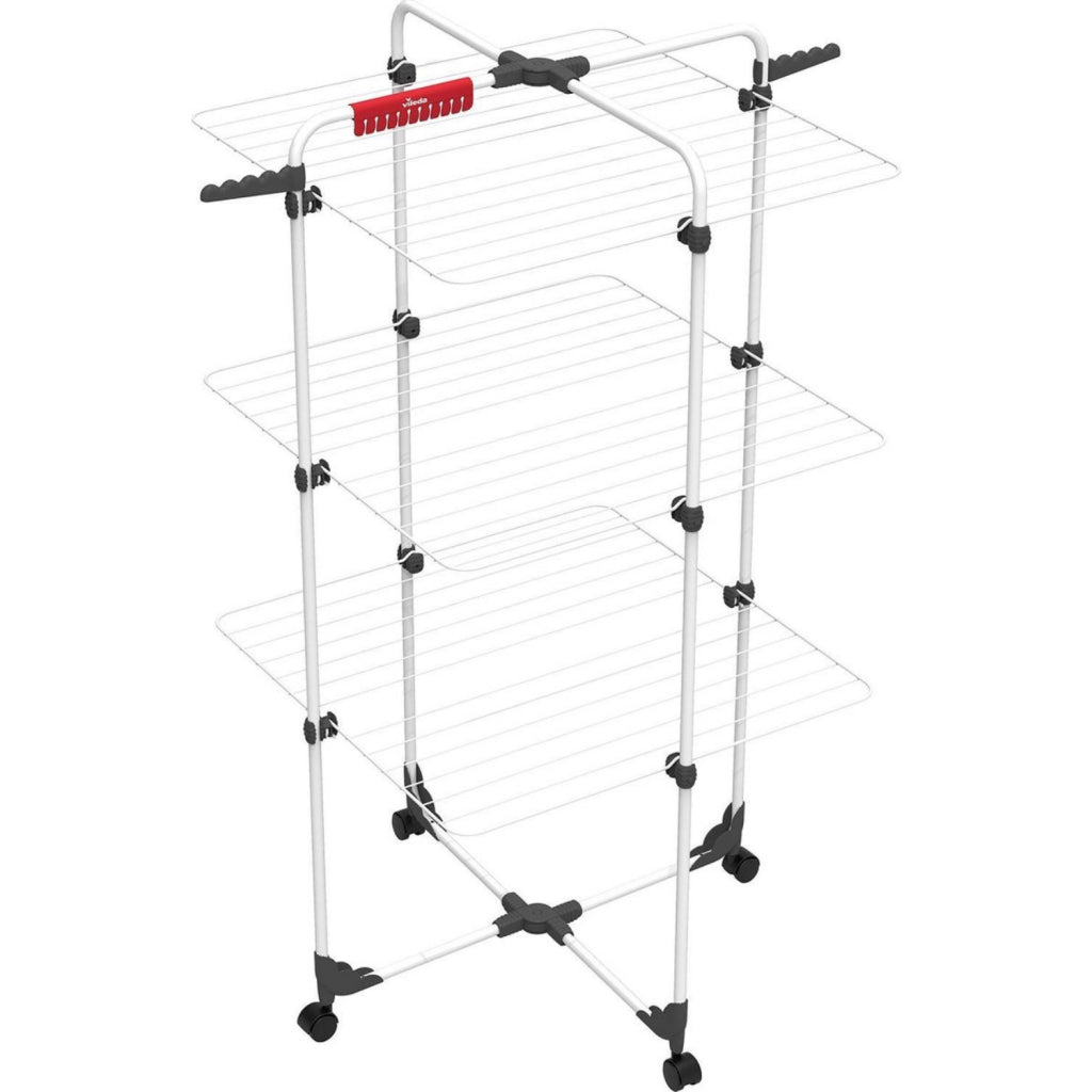Vileda Mixer 3 Droogrek 30 M Drooglijn Wit/Zwart/Rood