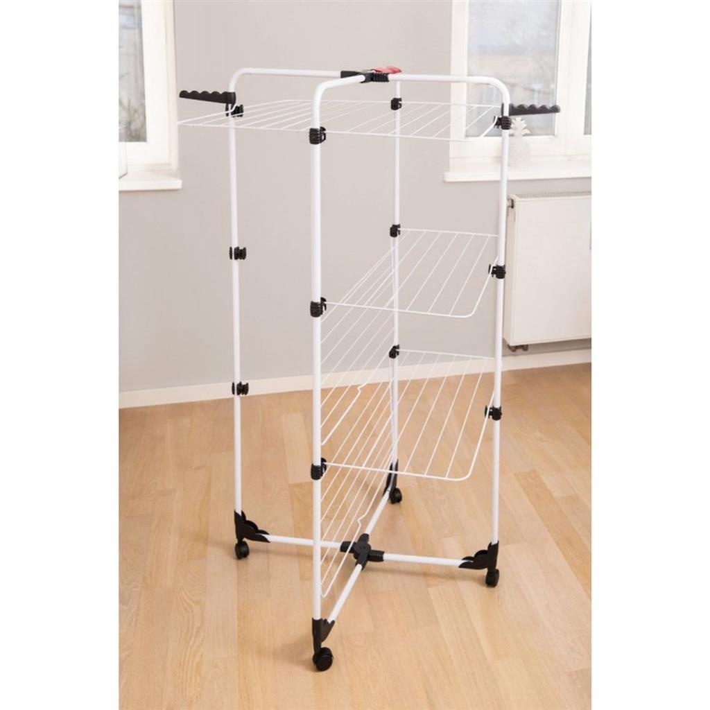 Vileda Mixer 3 Droogrek 30 M Drooglijn Wit/Zwart/Rood