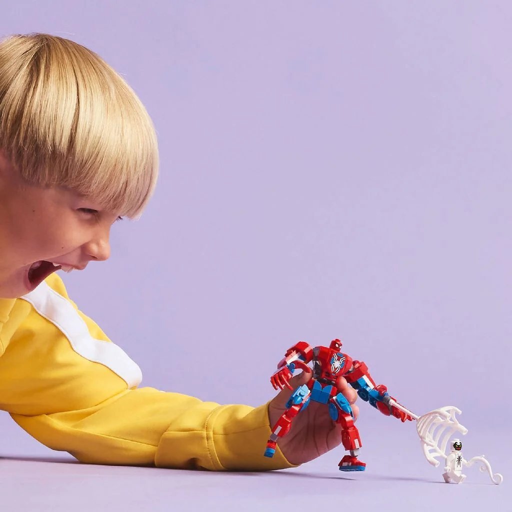 Lego Super Heroes 76308 Marvel Spiderman Mecha Vs Anti-Venom