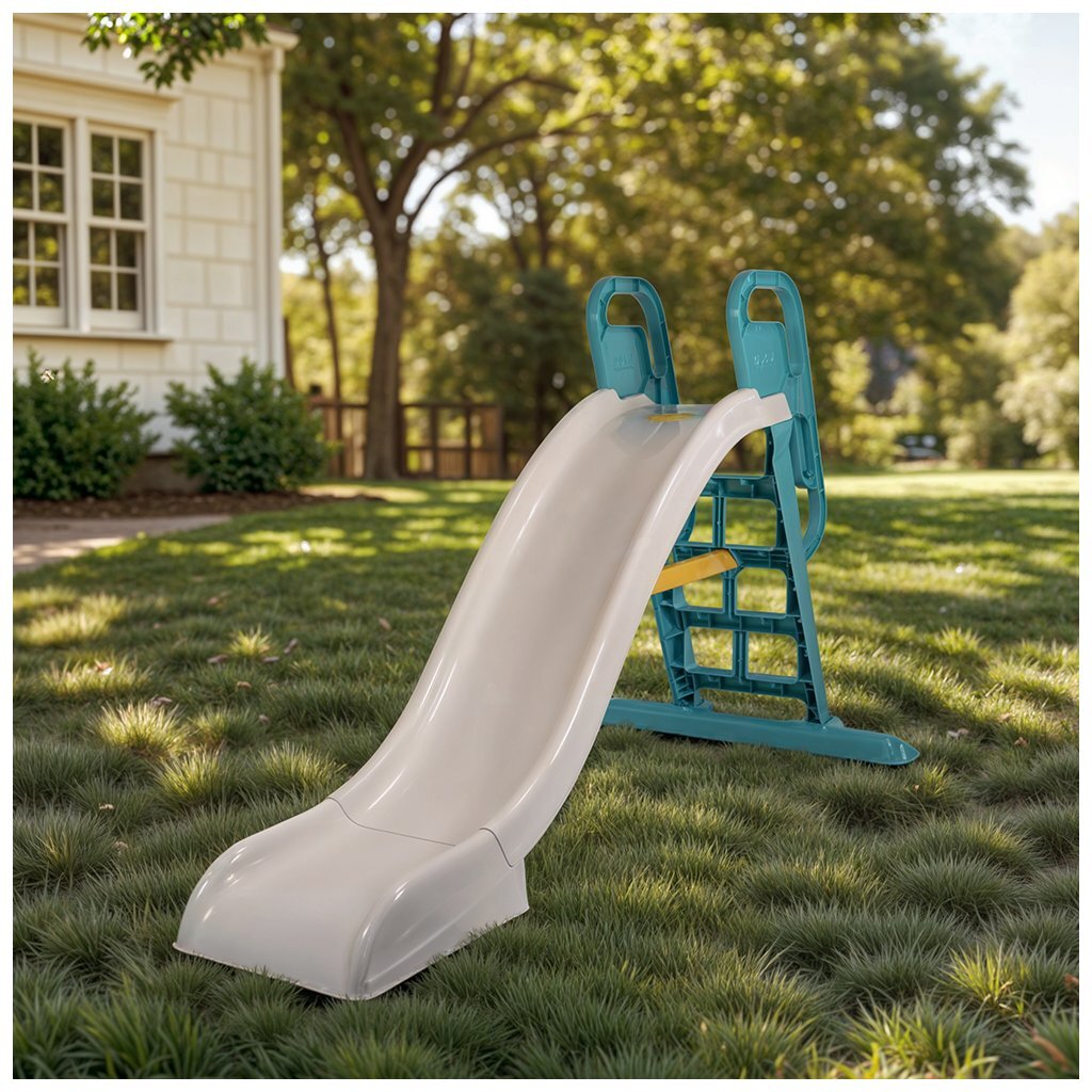 Dolu Big Waterglijbaan 144X85X189 Cm Groen/Wit