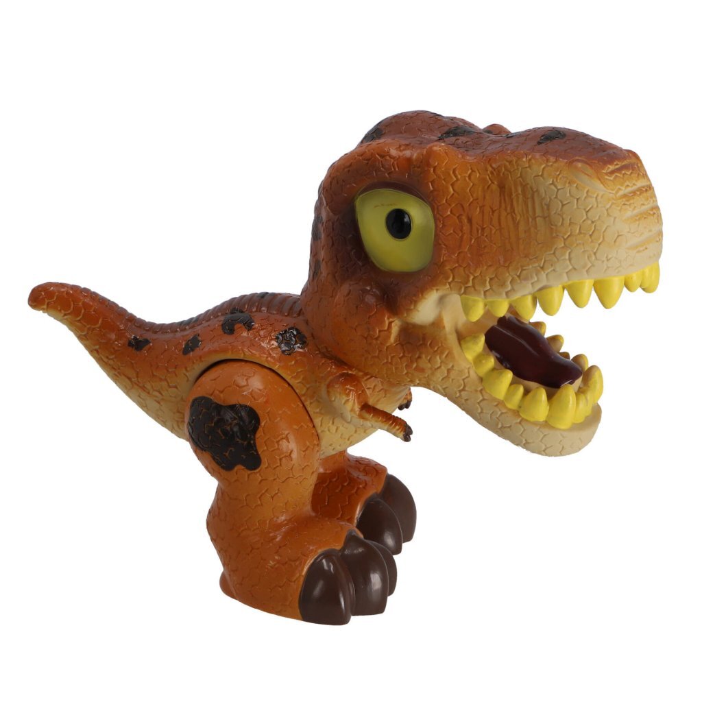 Dinobase Dino + Licht En Geluid Bruin