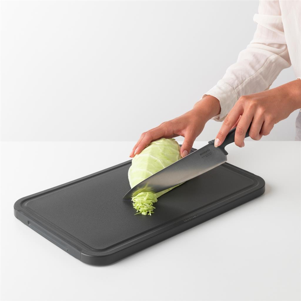 Brabantia Tasty+ Koksmes 33 Cm Donkergrijs