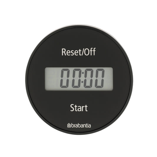 Brabantia Tasty+ Kookwekker Met Magneet Dark Grey