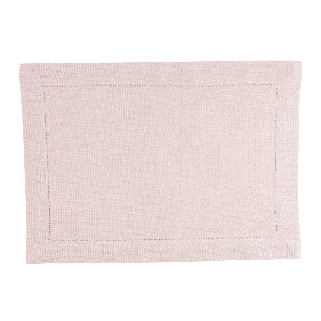 Linen&More Linen&Amp;More Placemats 35X50 Cm 4 Stuks Indi Light Pink