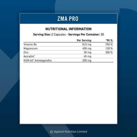 Applied Nutrition - ZMA met Ashwagandha & AstraGin