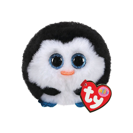 Ty Puffies Pinguïn Knuffel Waddles 8 Cm