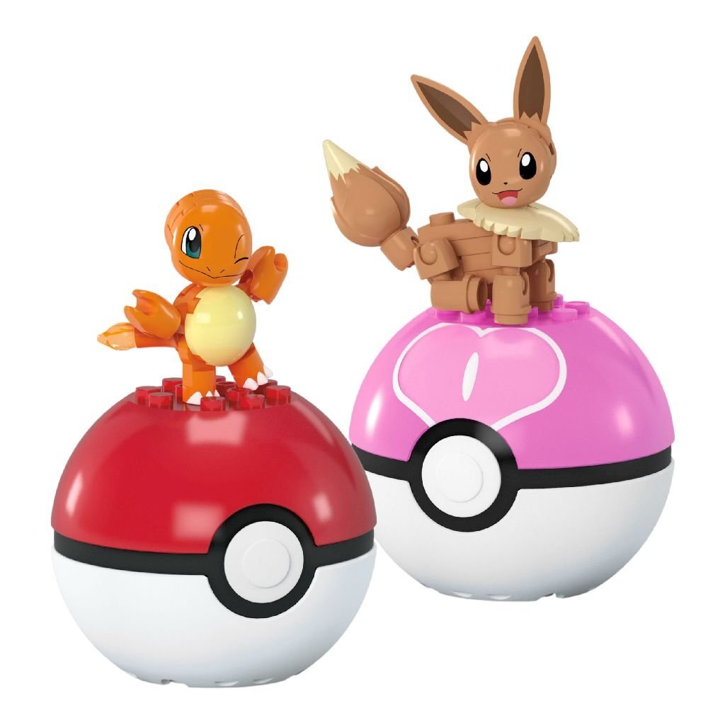 Mega Bloks Mega Pok&Eacute;Mon Charmander En Eevee