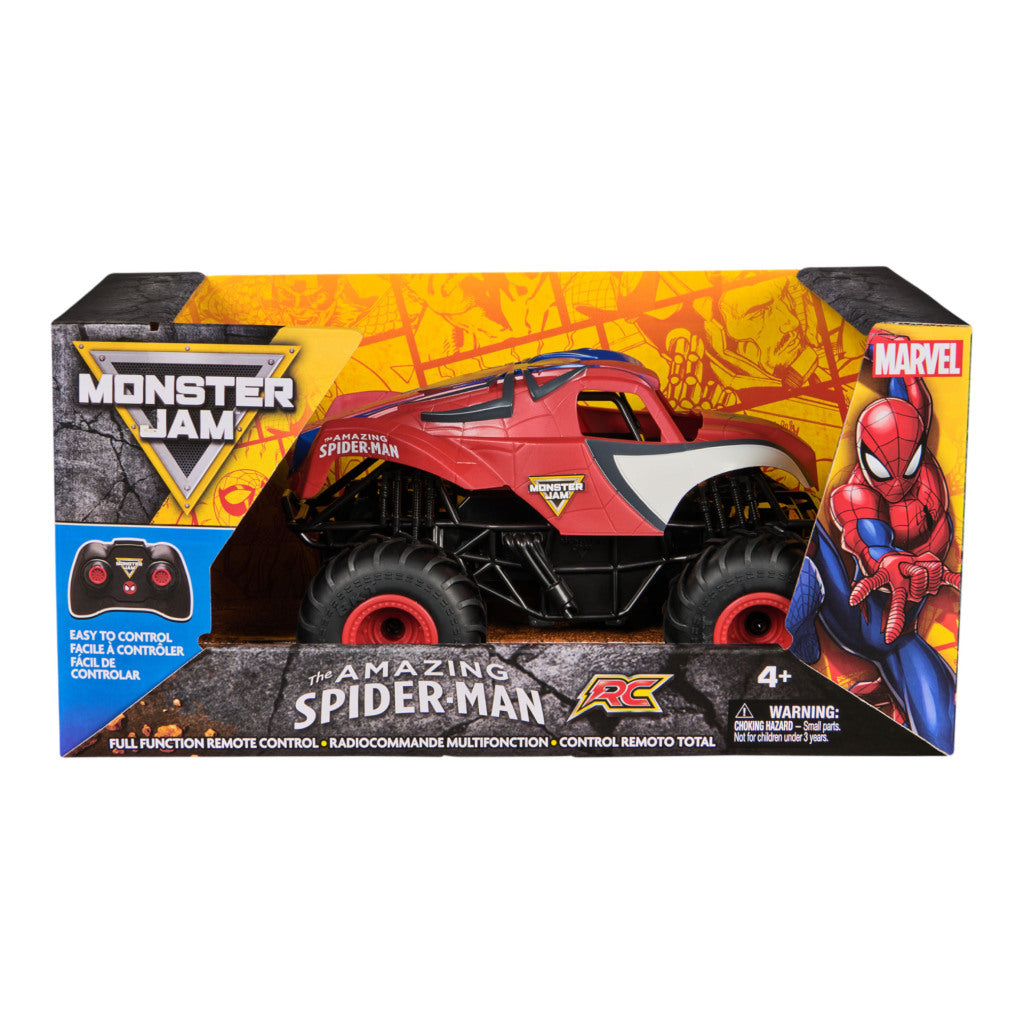 Monster Jam Rc Marvel Spiderman