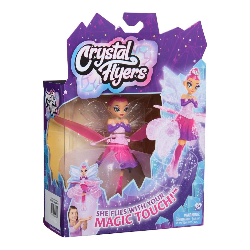 Overige Merken Crystal Flyers Interactieve Vliegende Fee 15 Cm