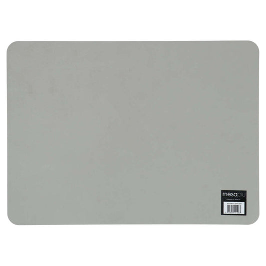 Diversen Placemat Lederlook Light Grey 45X33 Cm