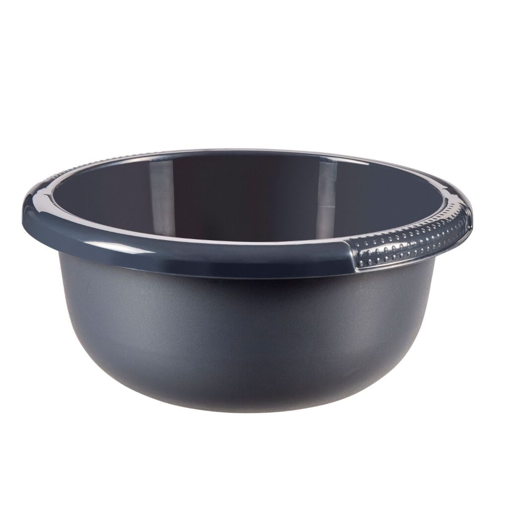 Curver Afwasbak Rond 24X10 Cm 2.5L Antraciet