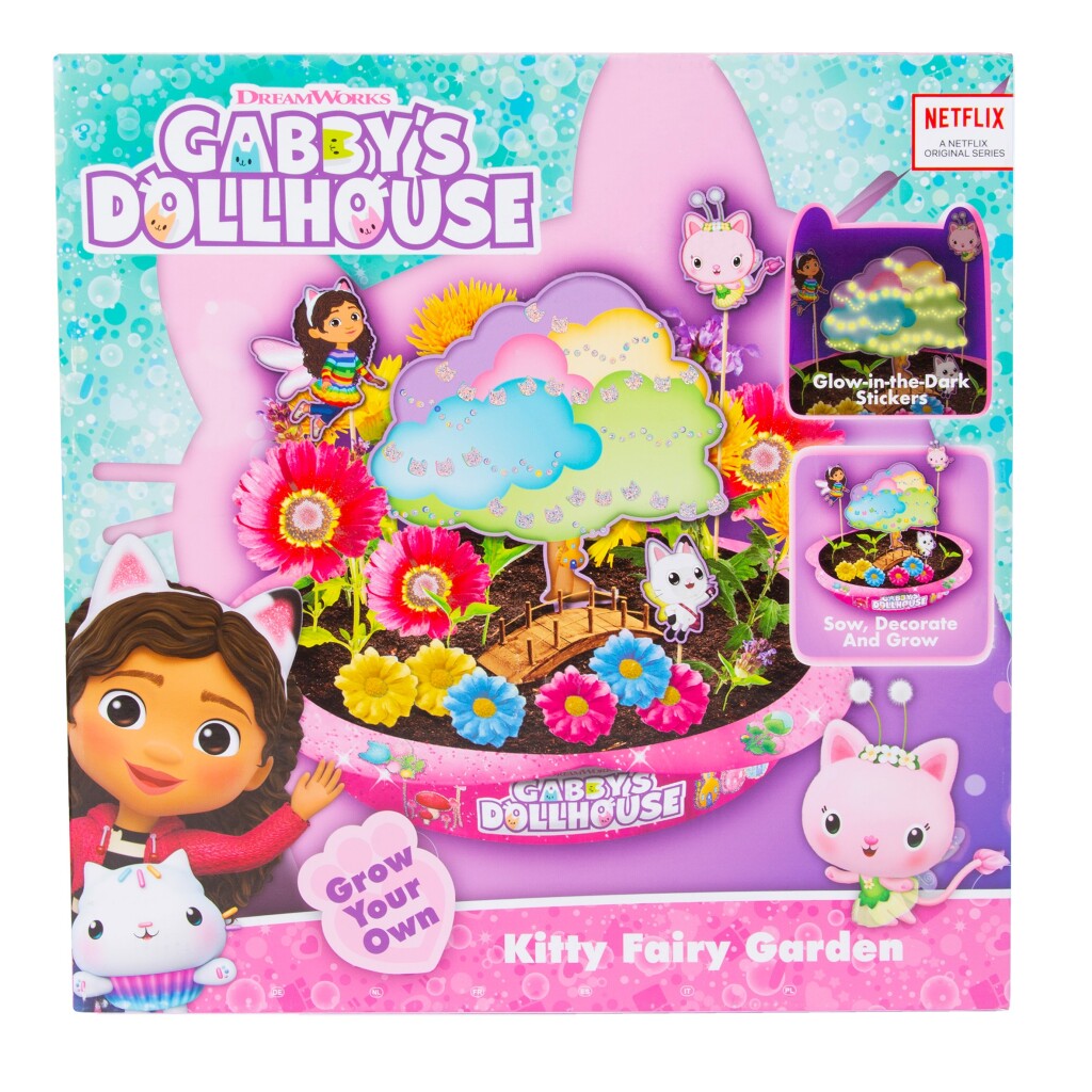 Gabby's Dollhouse Gabby&#039;S Dollhouse Kitty Fairy Garden