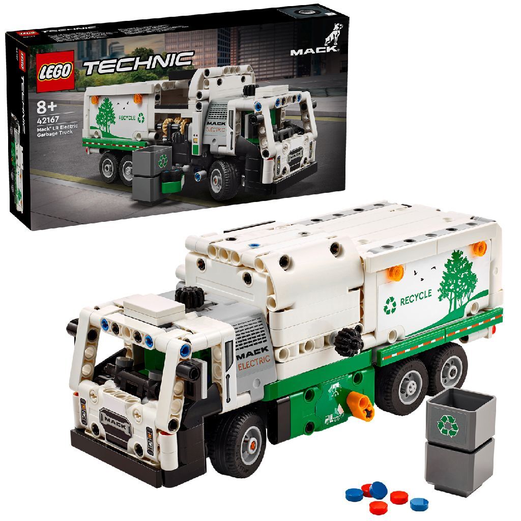 Lego Technic 42167 Mack Lr Electric Vuilniswagen