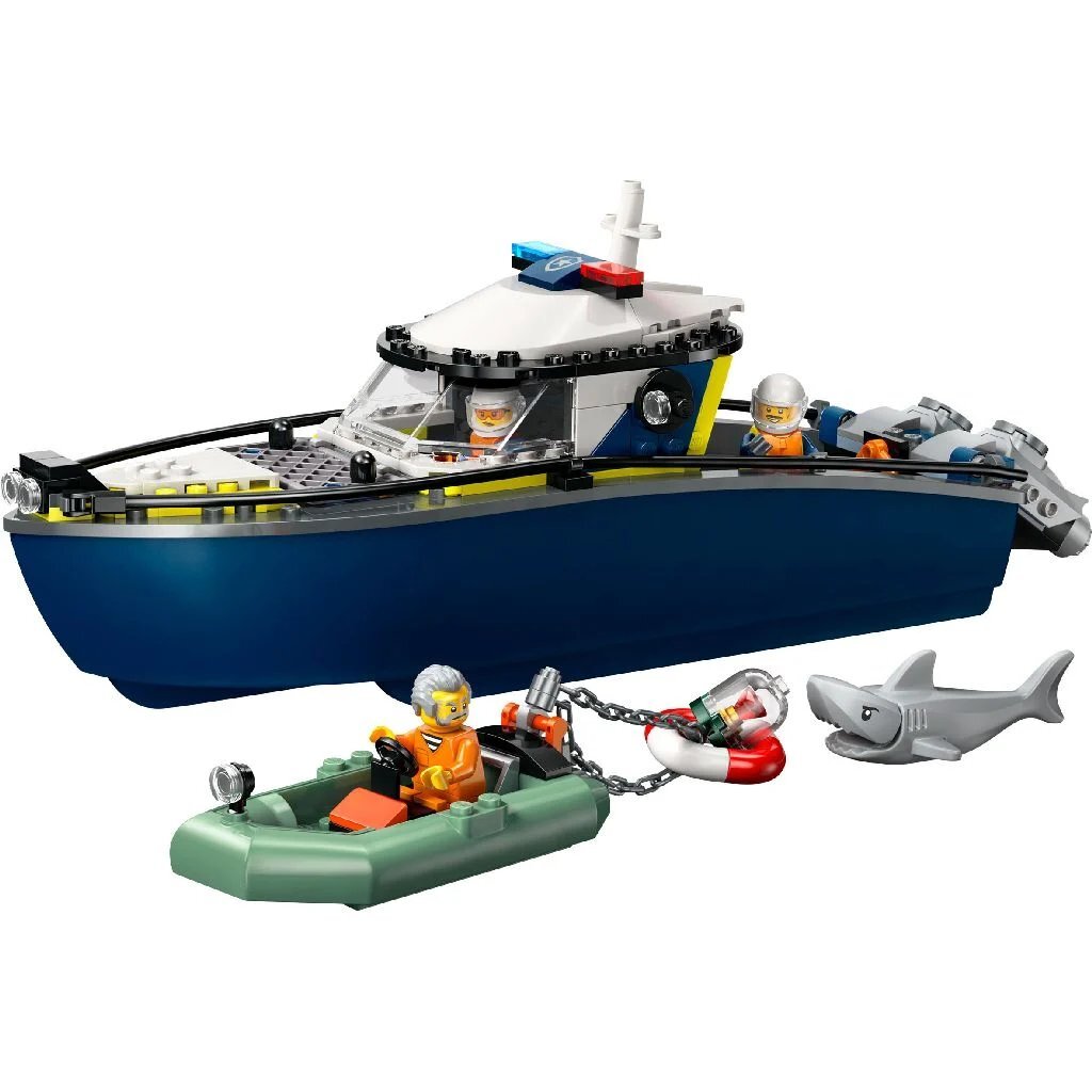 Lego City 60456 Achtervolging Met Politieboot