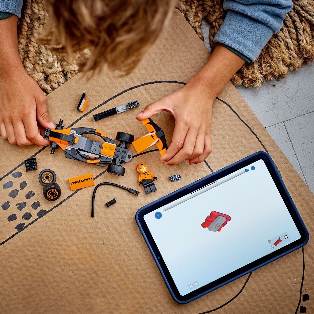 Lego City 60442 F1 Coureur Met Mclaren Racewagen