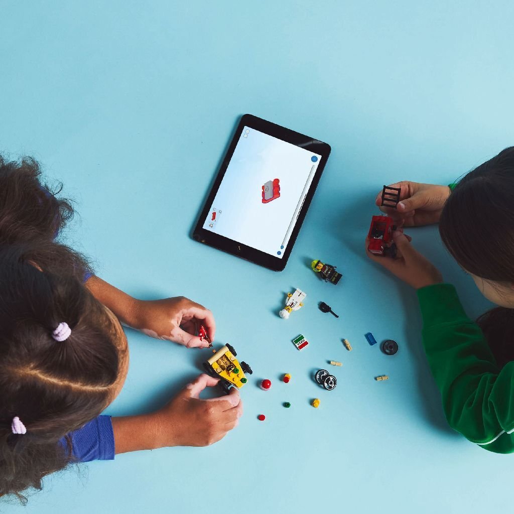 Lego City 60458 Pizzabestelwagen Vs Brandweerauto