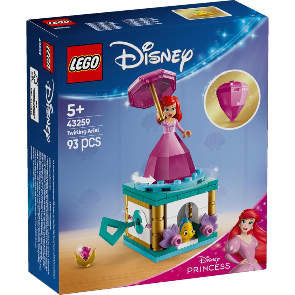 Lego Disney Princess 43259 Draaiende Ari&Euml;L