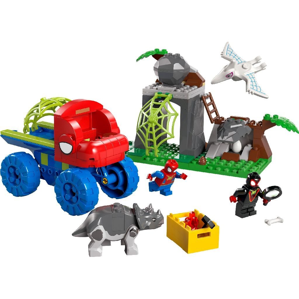 Lego Spidey And Friends 11199 Spidey Reddingsmissie Met Dinotruck