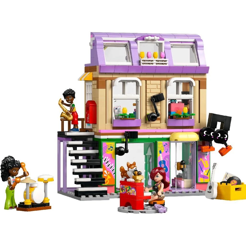 Lego Friends 42653 Muziekwinkel En Appartement