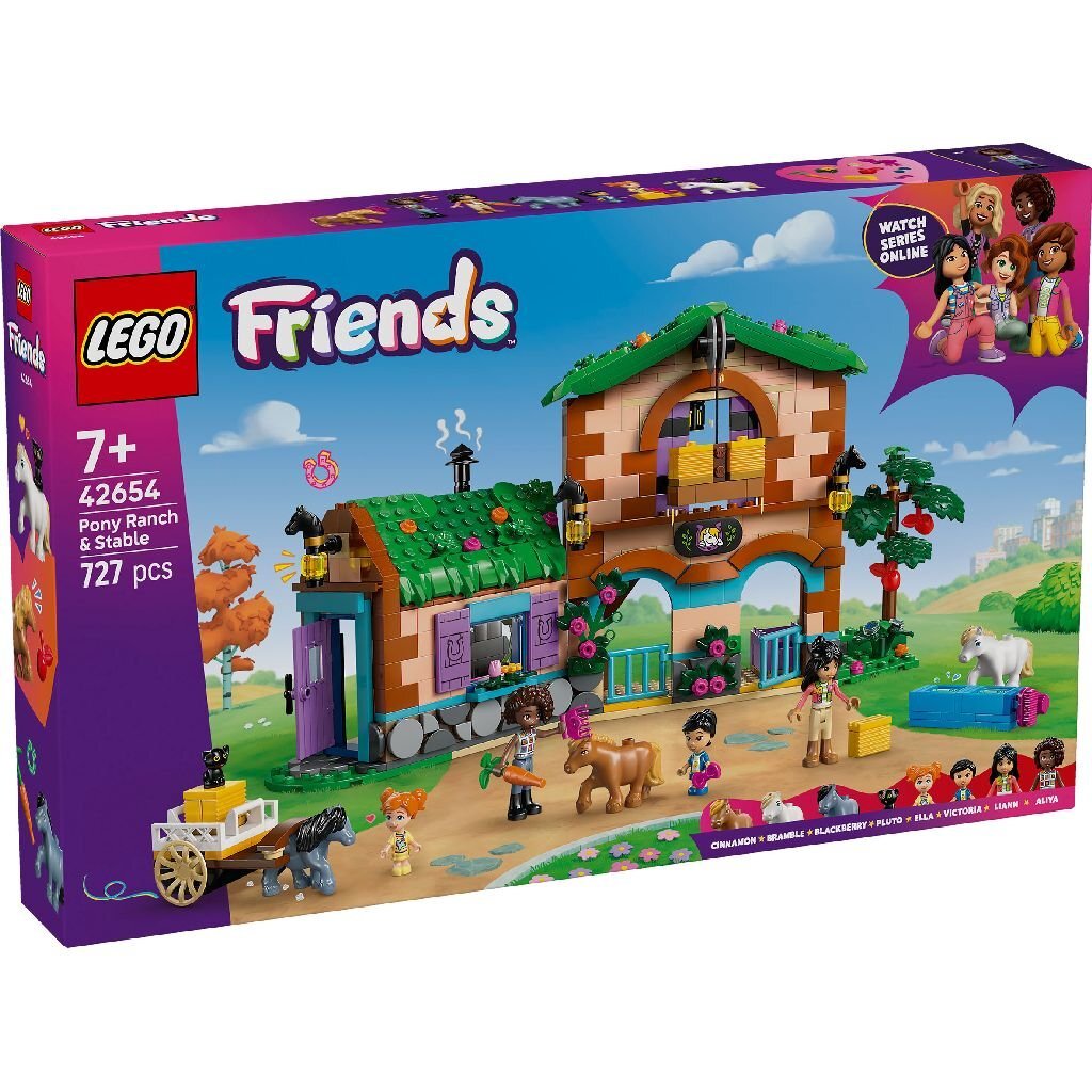 Lego Friends 42654 Ponyboerderij En Stal
