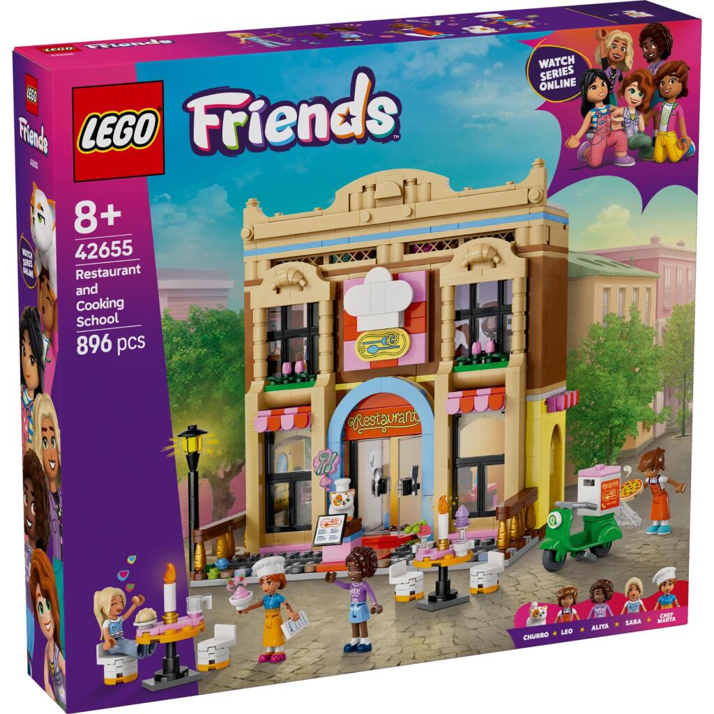 Lego Friends 42655 Restaurant En Kookschool