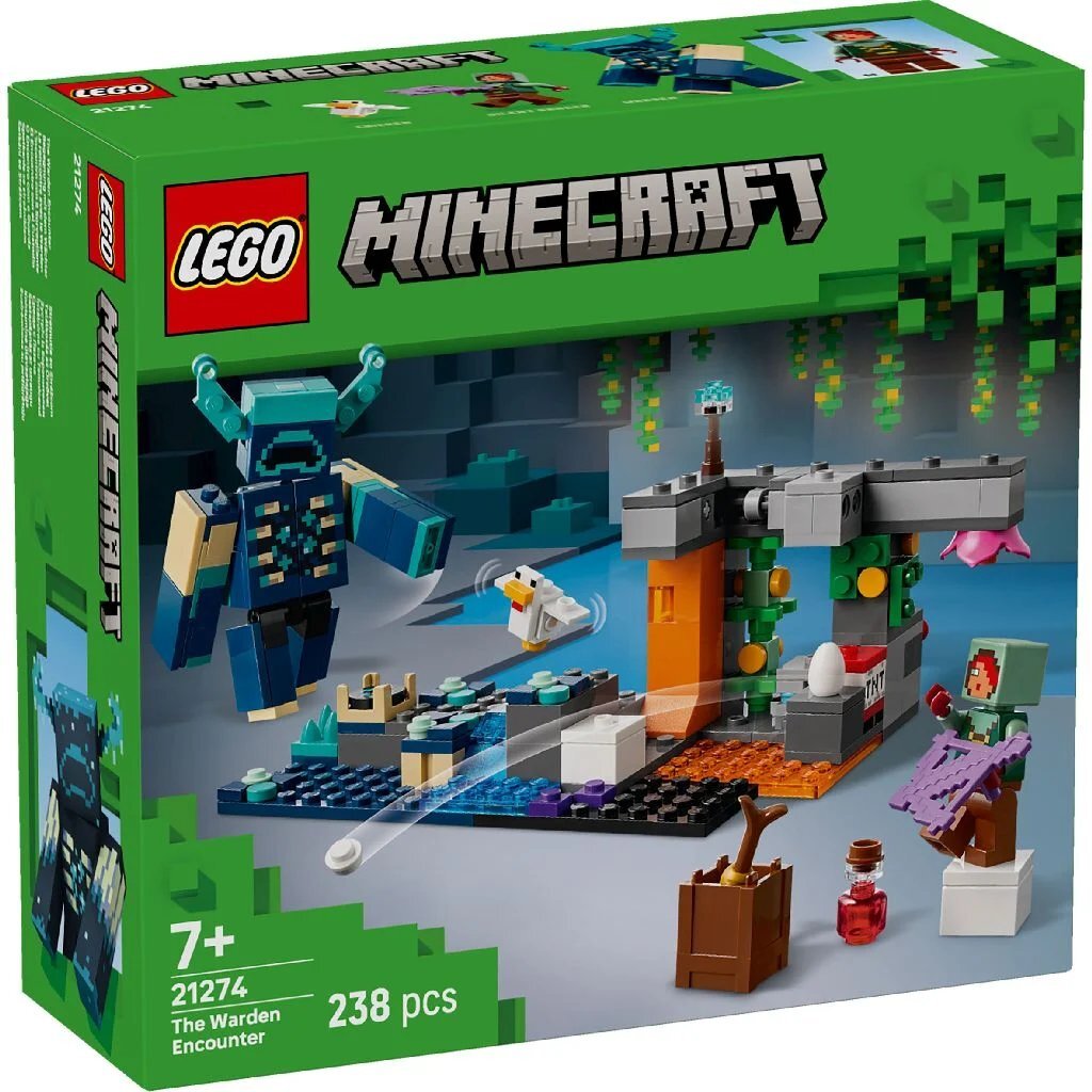 Lego Minecraft 21274 Ontmoeting Met De Opzichter