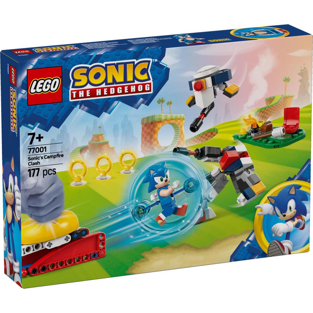 Lego Sonic The Hedgehog 77001 Sonics Krachtmeting Bij Het Kampvuur