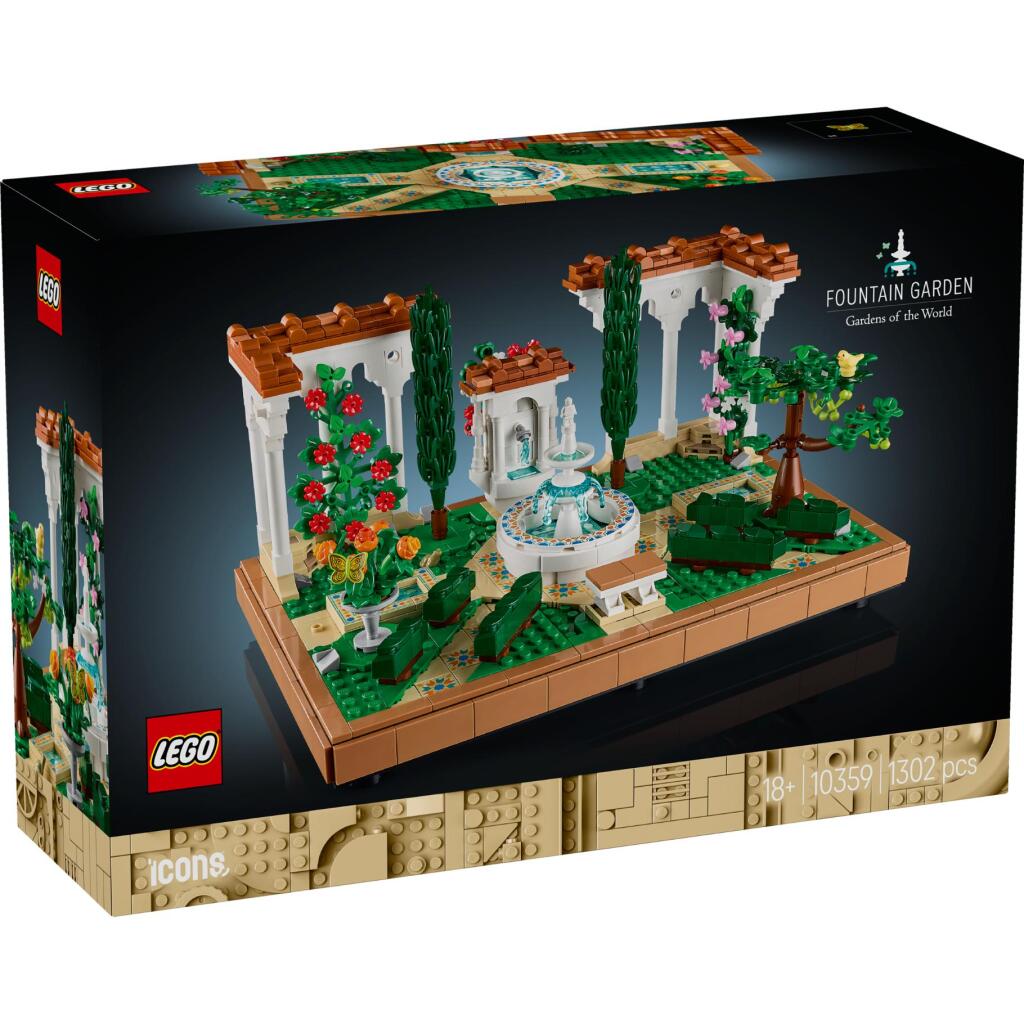 Lego Icons 10359 Tuin Met Fontein