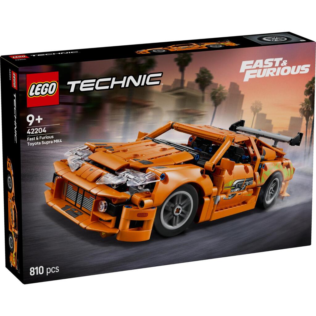 Lego Technic 42204 Fast And Furious Toyota Supra Mk4