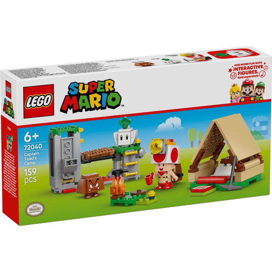 Lego Super Mario 72040 Toad-Baas&#039; Kampeerplaats