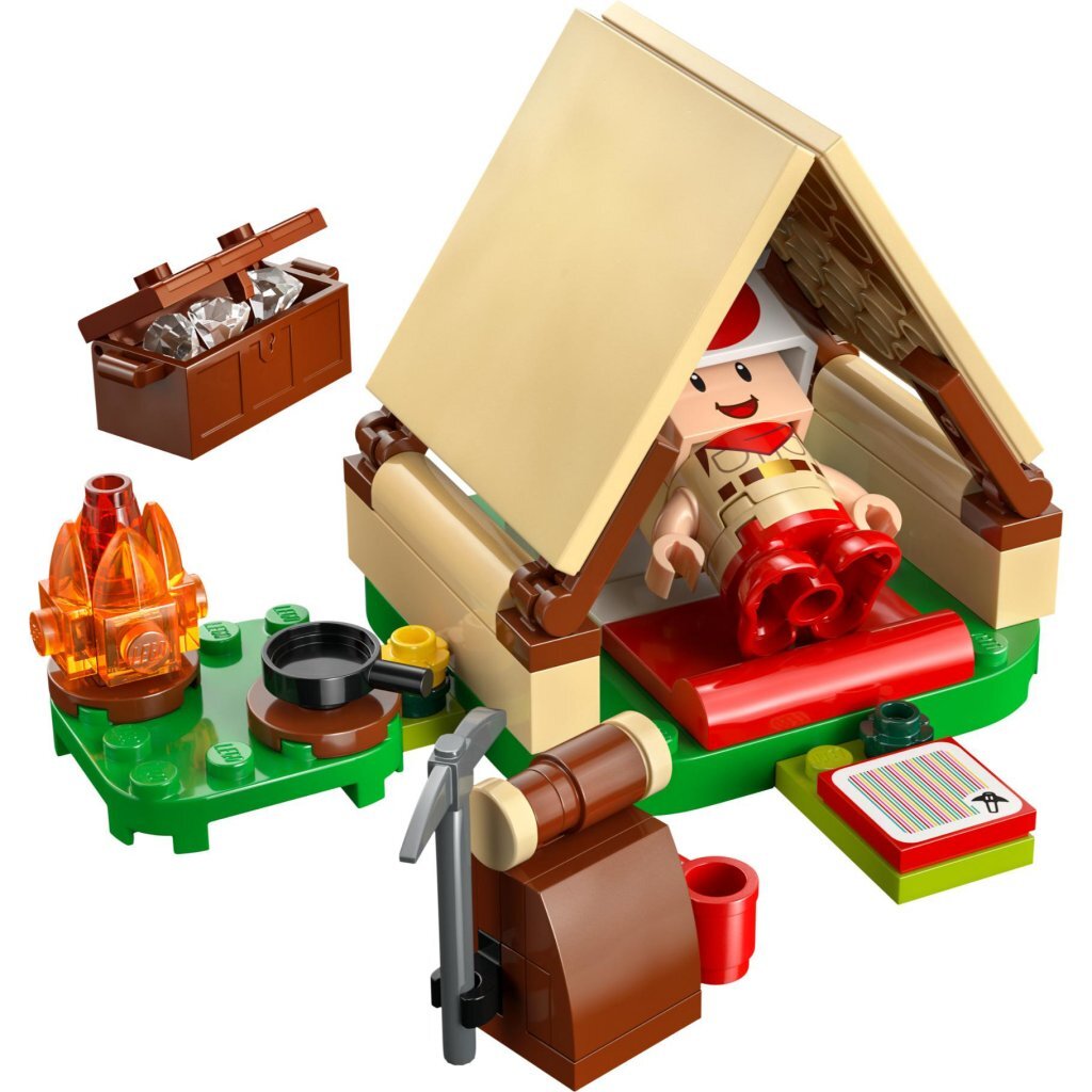 Lego Super Mario 72040 Toad-Baas&#039; Kampeerplaats