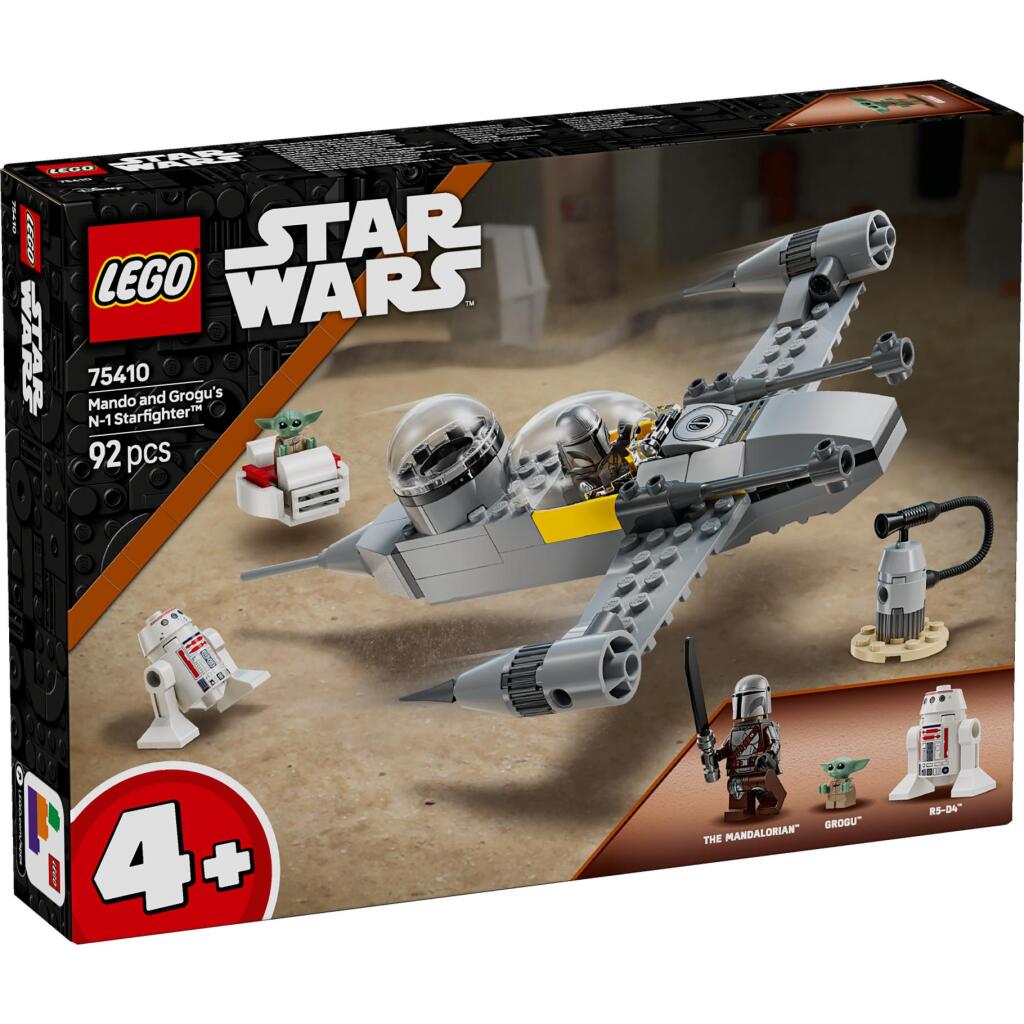 Lego Star Wars 75410 Mando En Grogu&#039;S N-1 Starfighter