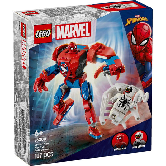 Lego Super Heroes 76308 Marvel Spiderman Mecha Vs Anti-Venom