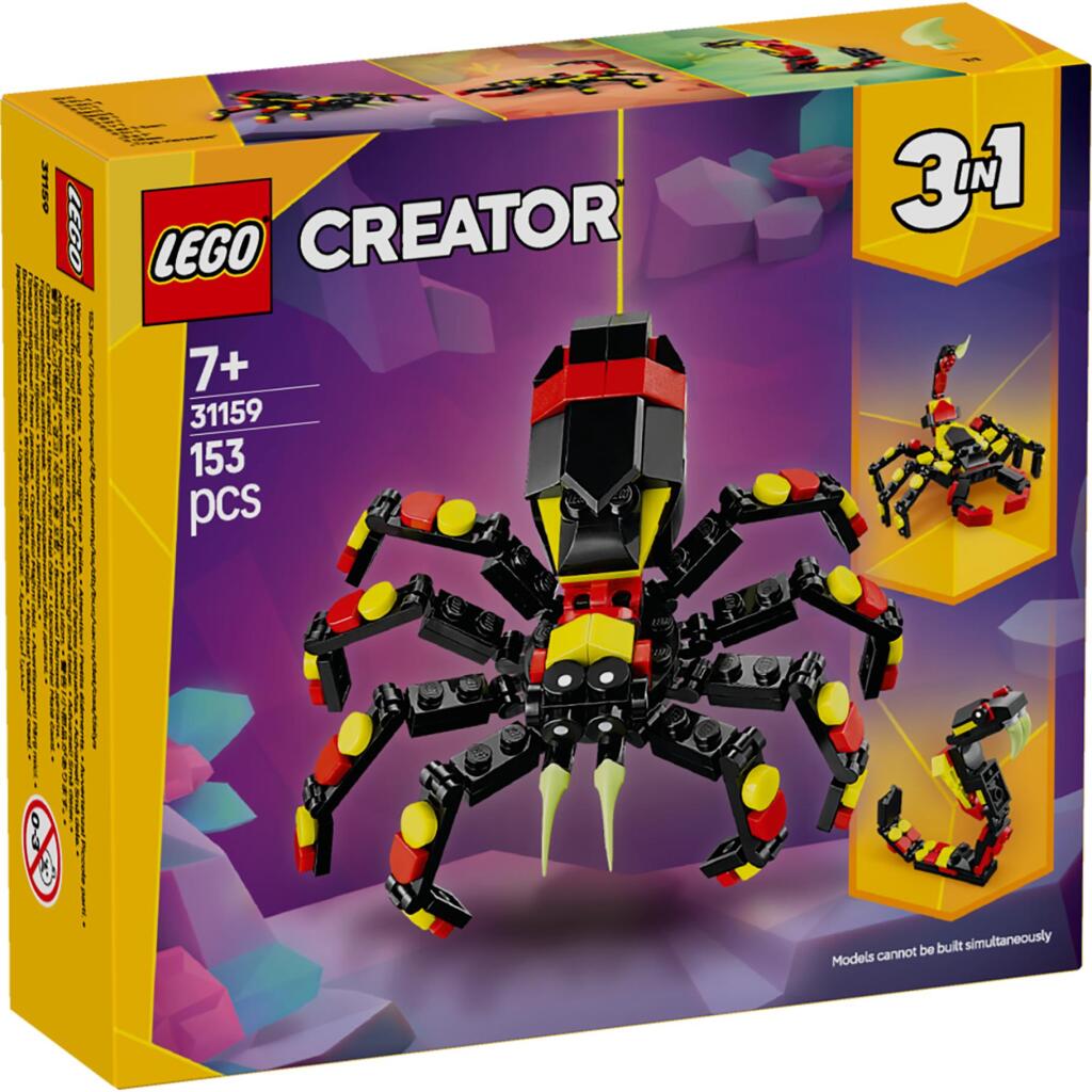 Lego Creator 31159 3In1 Wilde Dieren Spannende Spin