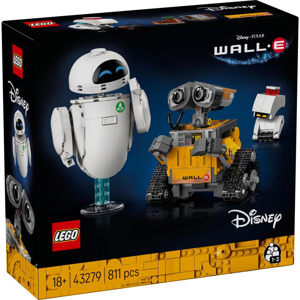 Lego Disney Pixar 43279 Wall-E En Eve