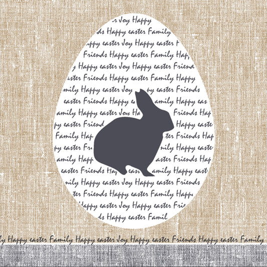 Duni Servetten Bunny 33X33Cm
