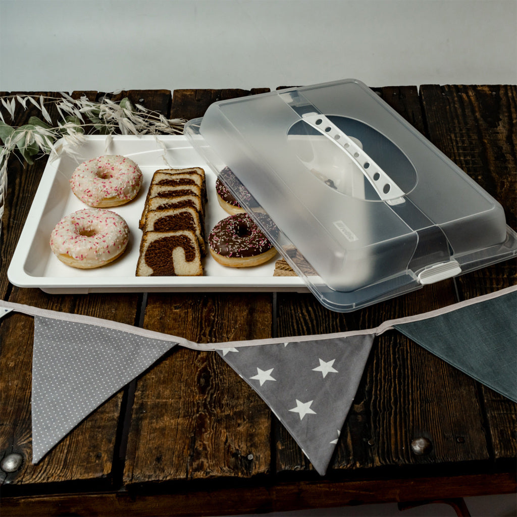 Rotho John Partybutler -Serveertray Large Wit