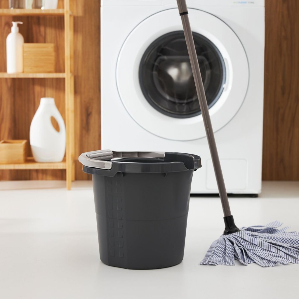 Rotho Daily Emmer Met Schaalverdeling 10L Antraciet