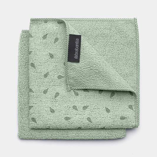 Brabantia Microvezeldoekjes 30X30 Cm 2 Stuks Jade Groen