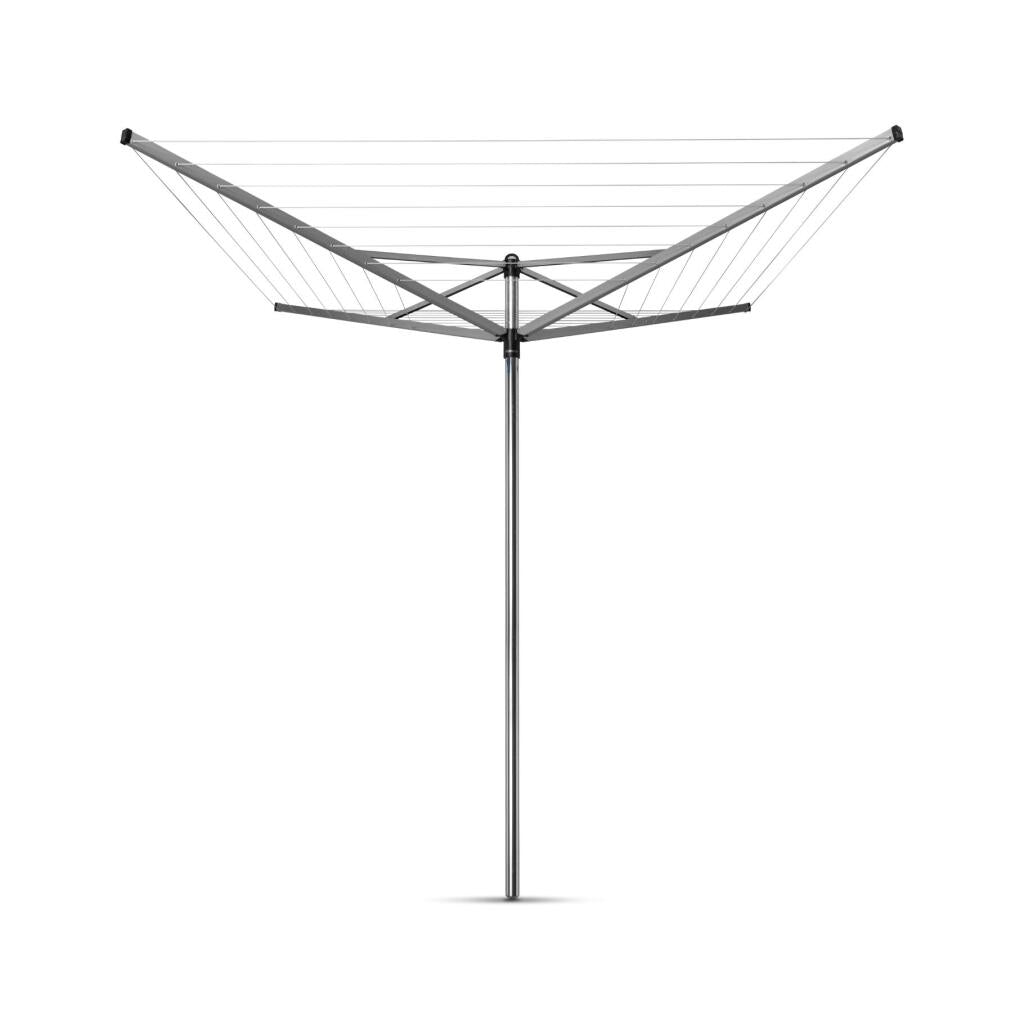 Brabantia Topspinner Droogmolen 40 M Drooglengte + Grondanker Metallic Grijs