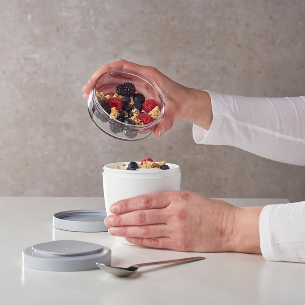 Mepal Ellipse Lunchpot 500+200 Ml Nordic White