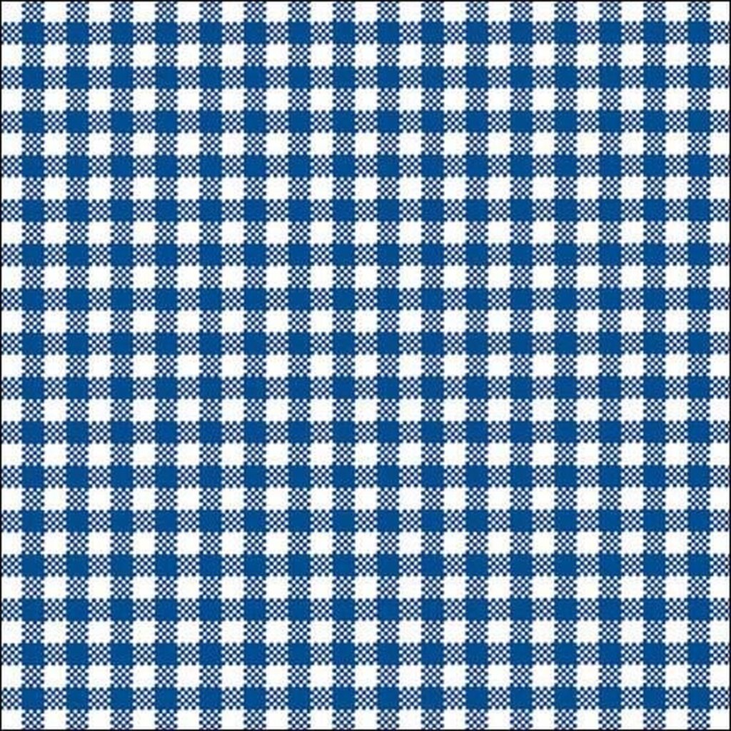 Ambiente Vichy Blue Papieren Servetten