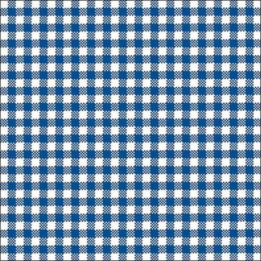 Ambiente Vichy Blue Papieren Servetten