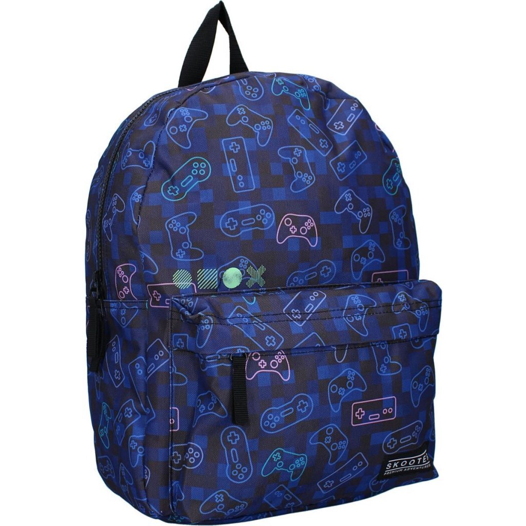 Overige Merken Skooter Rugzak Never Underestimate Gamers 39X29X12 Cm Donkerblauw/Zwart